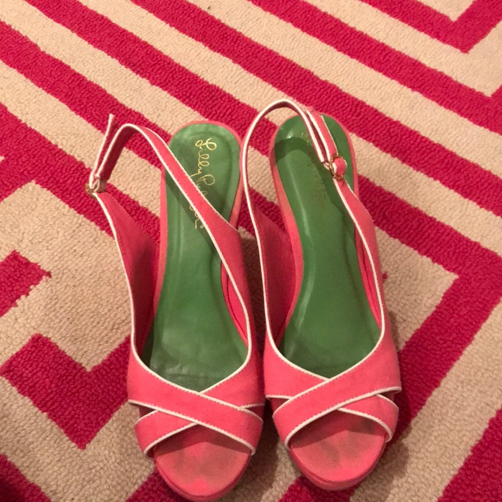 Lilly Pulitzer wedges